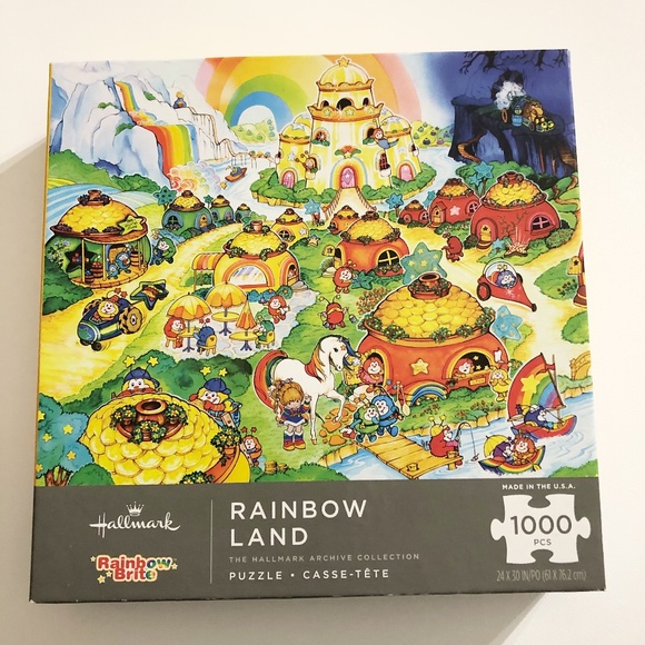 Hallmark Other - Rainbow Bright "Rainbow Land" Jigsaw Puzzle 1000 pc By Hallmark - Unchecked